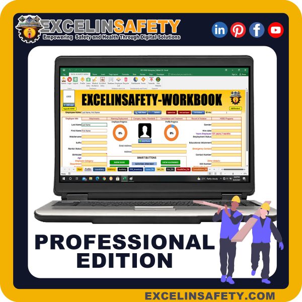 Excelinsafety Workbook Pro